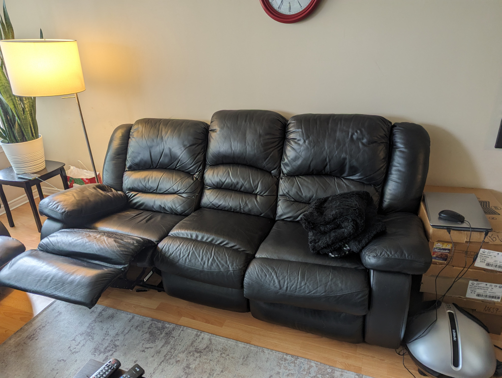 Sofa leather