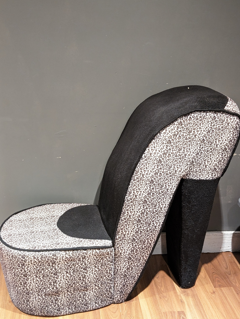 high heel chair