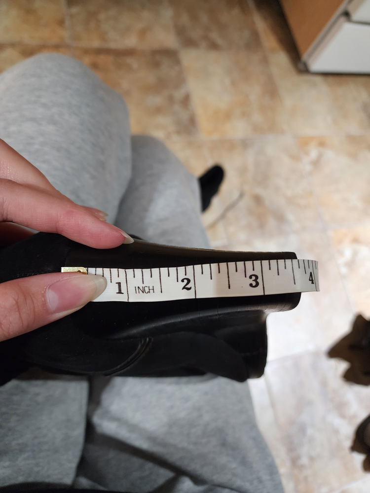 black wedge booties 🖤❄️ image indicator(6)