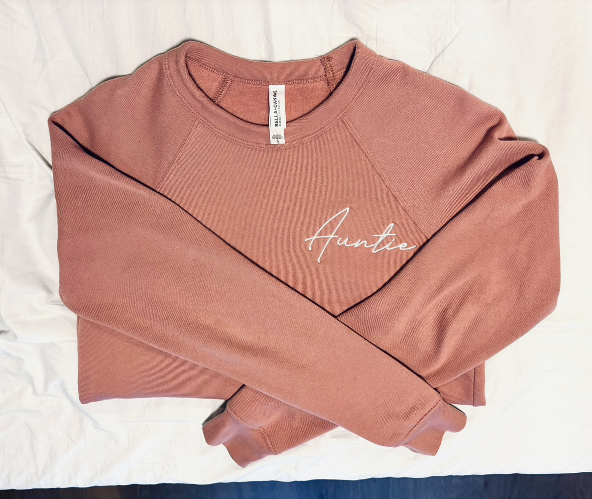 Last Day: May 4 | Auntie pink sweater thumbnail