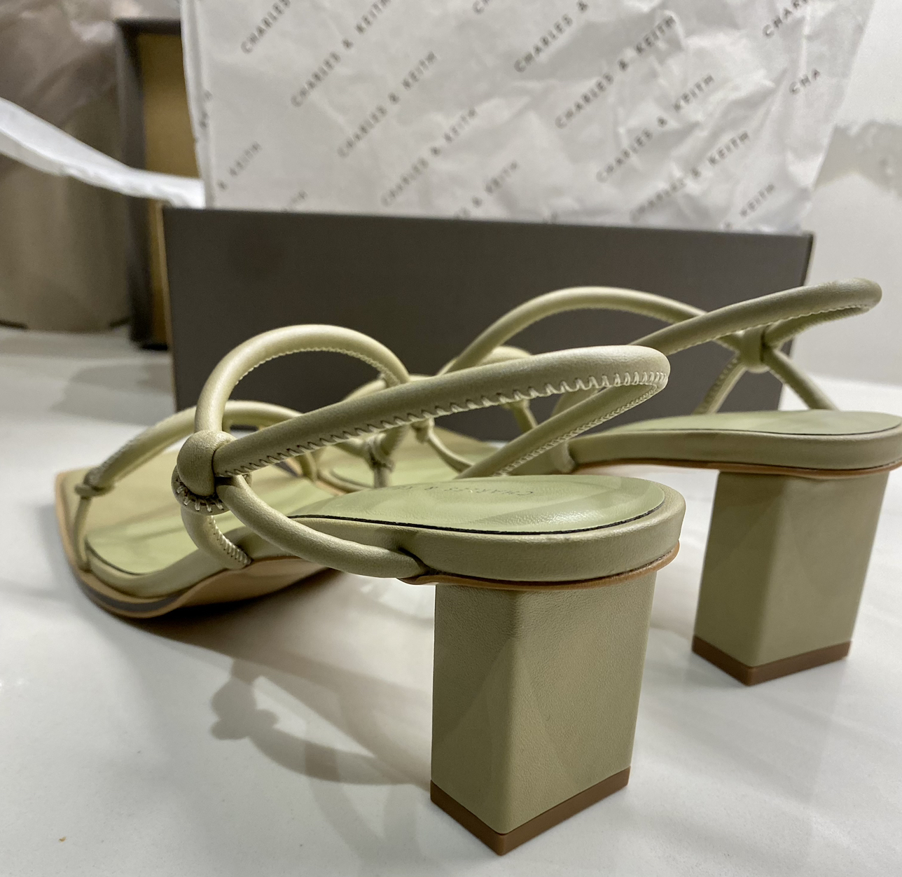 💌 BNIB Never Worn Charles and Keith Sandals , size 41 image indicator(2)