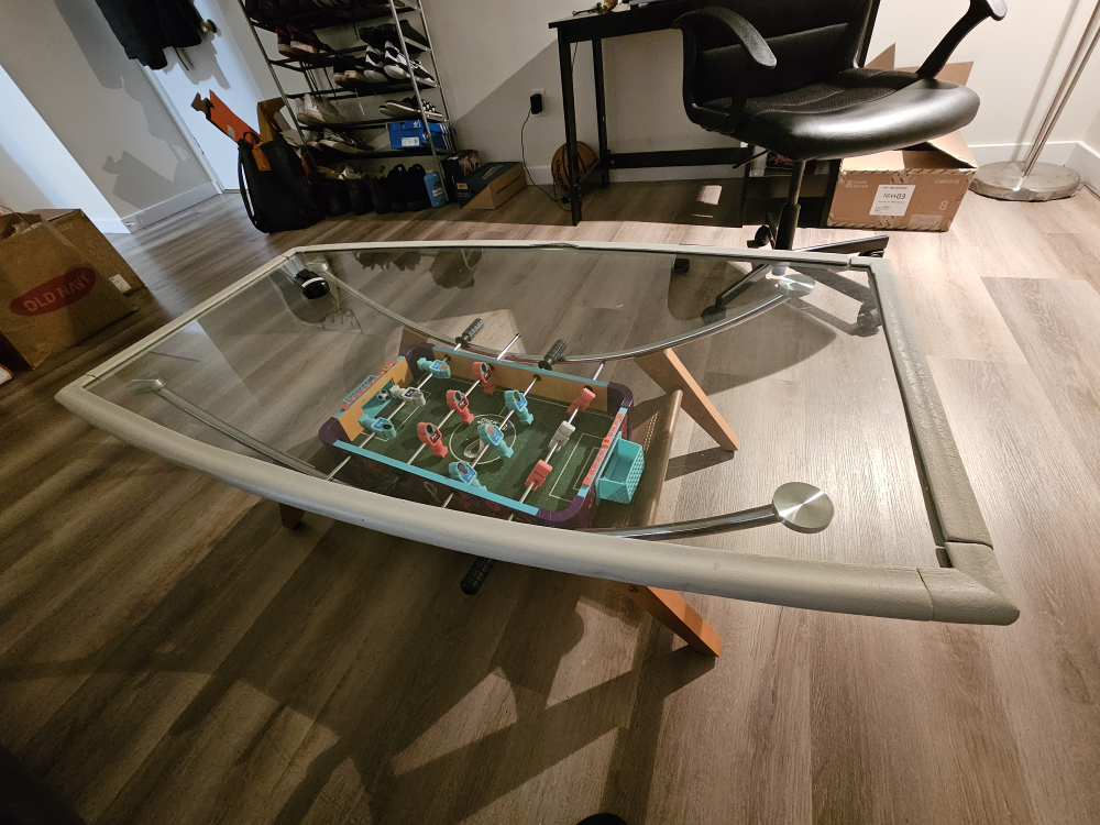 coffee glass table - photo 3