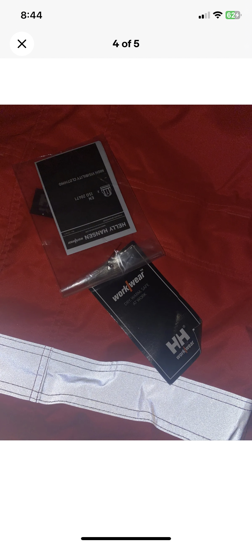 Helly Hansen Ludvika Suit 71676 High Visibility Sz C42 image indicator(4)