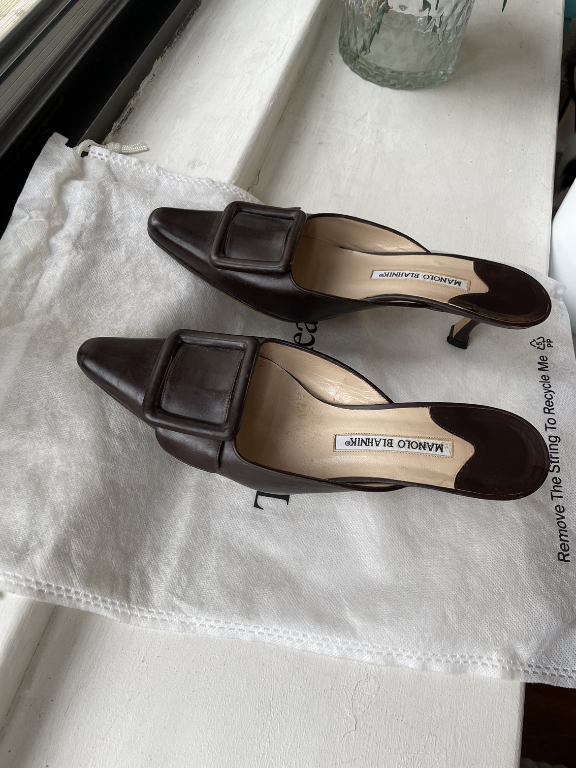 Manolo maysale mules brown - photo 2