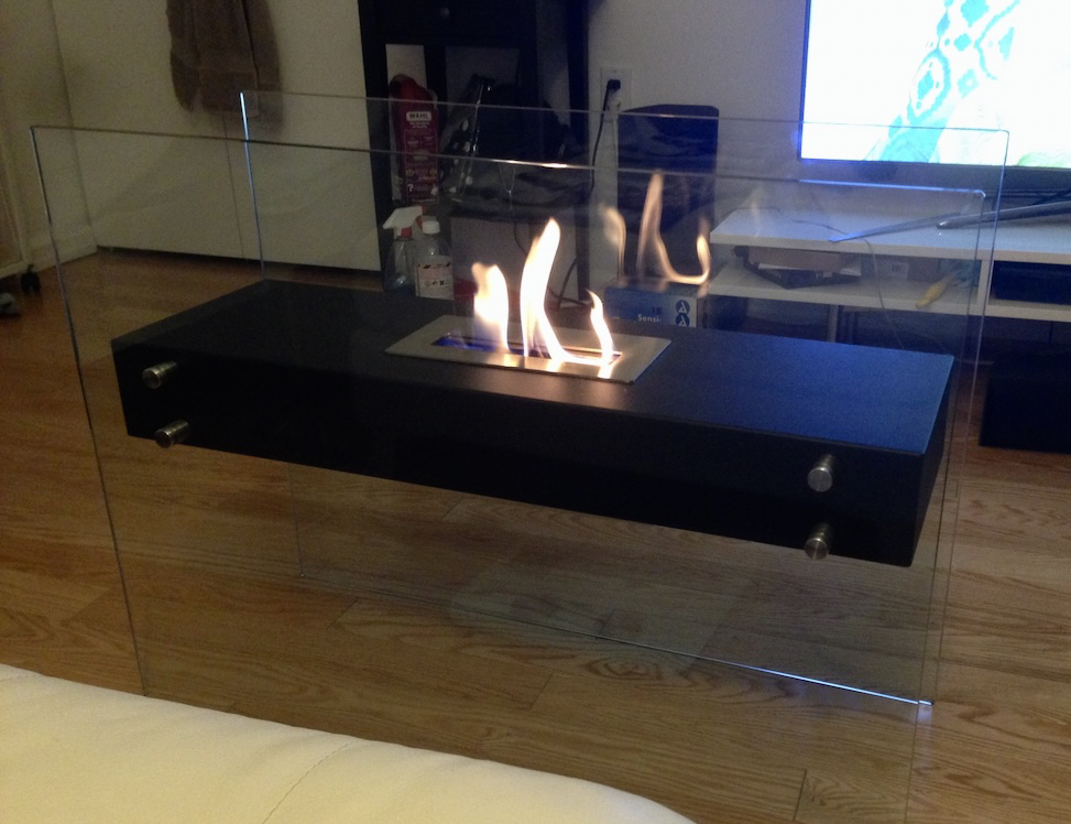 La Strada Freestanding Bio-Ethanol Fireplace (Used) - photo 3