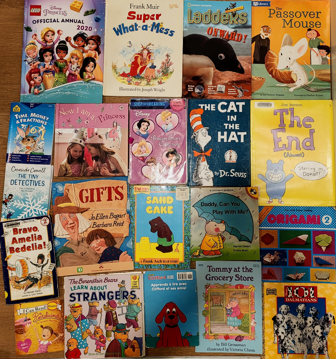 lot of kids books