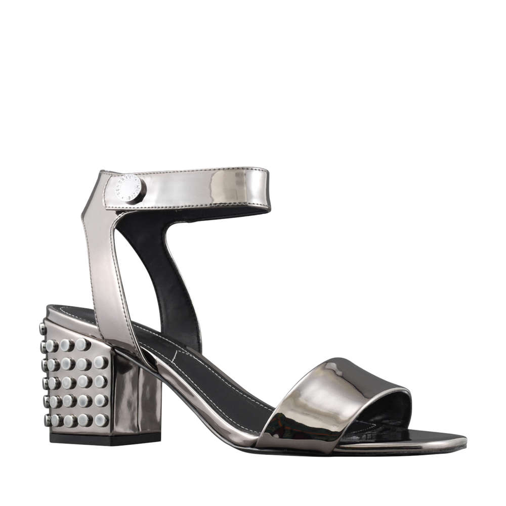 Kendall  & Kylie metallic shoes with stud heels image indicator(4)