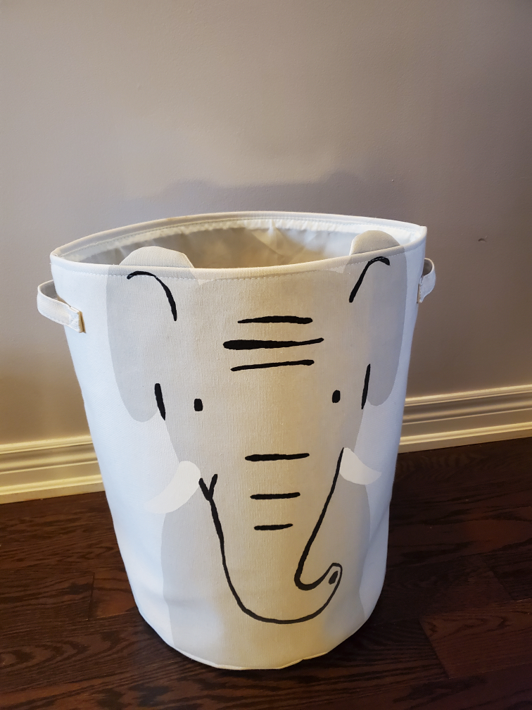canvas hamper baby/children thumbnail