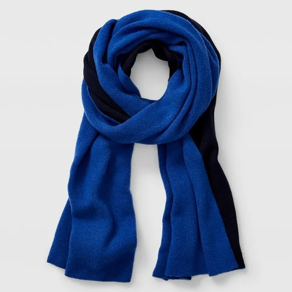 New! Club Monaco Two Tone Scarf image indicator(2)