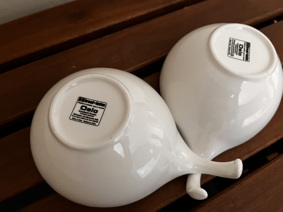 Oslo porcelain gravy boat – set of 2 - photo 5