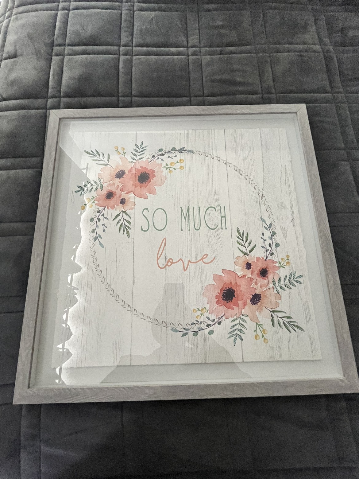 So much love picture and frame