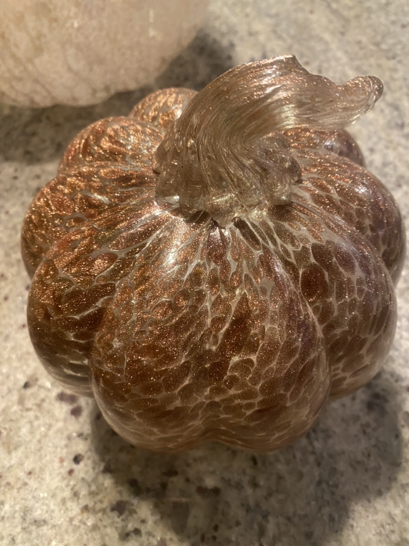 Glass blown pumpkins - photo 3