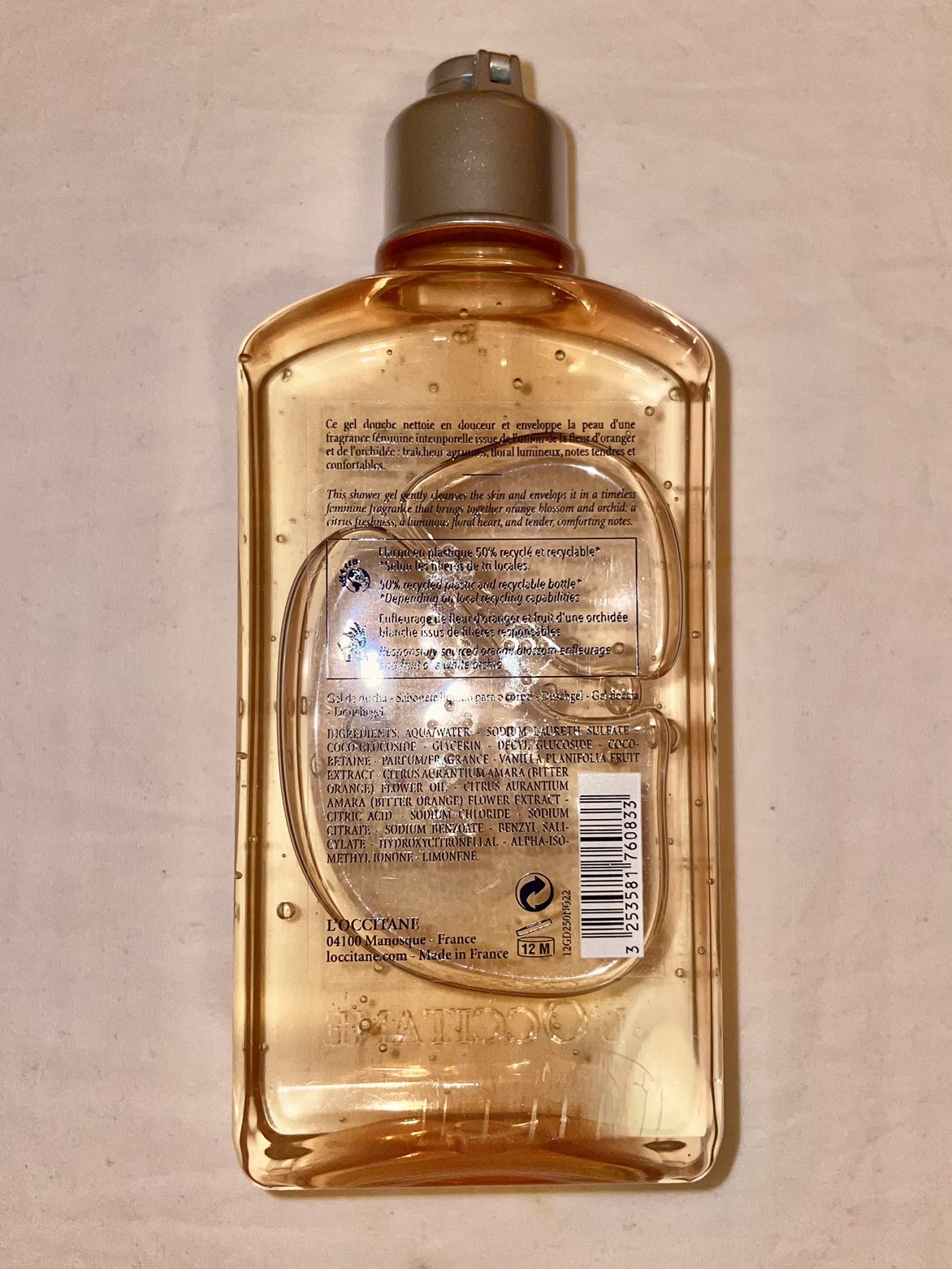 L’Occitane Néroli & Orchidée Shower Gel - photo 2