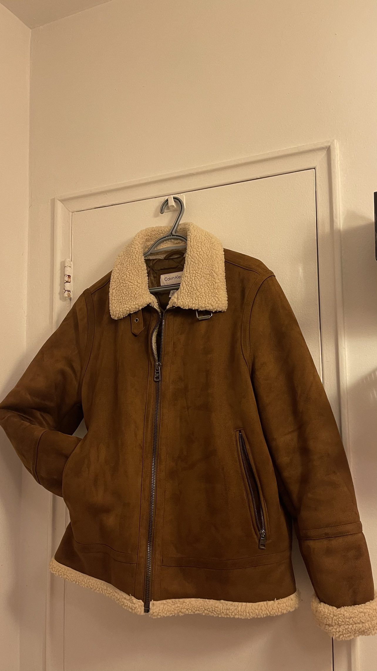 Ck faux shearling jacket