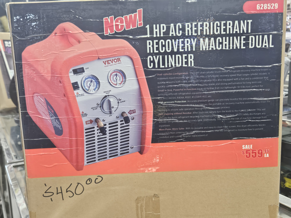 Refrigerant Recovery Machine thumbnail