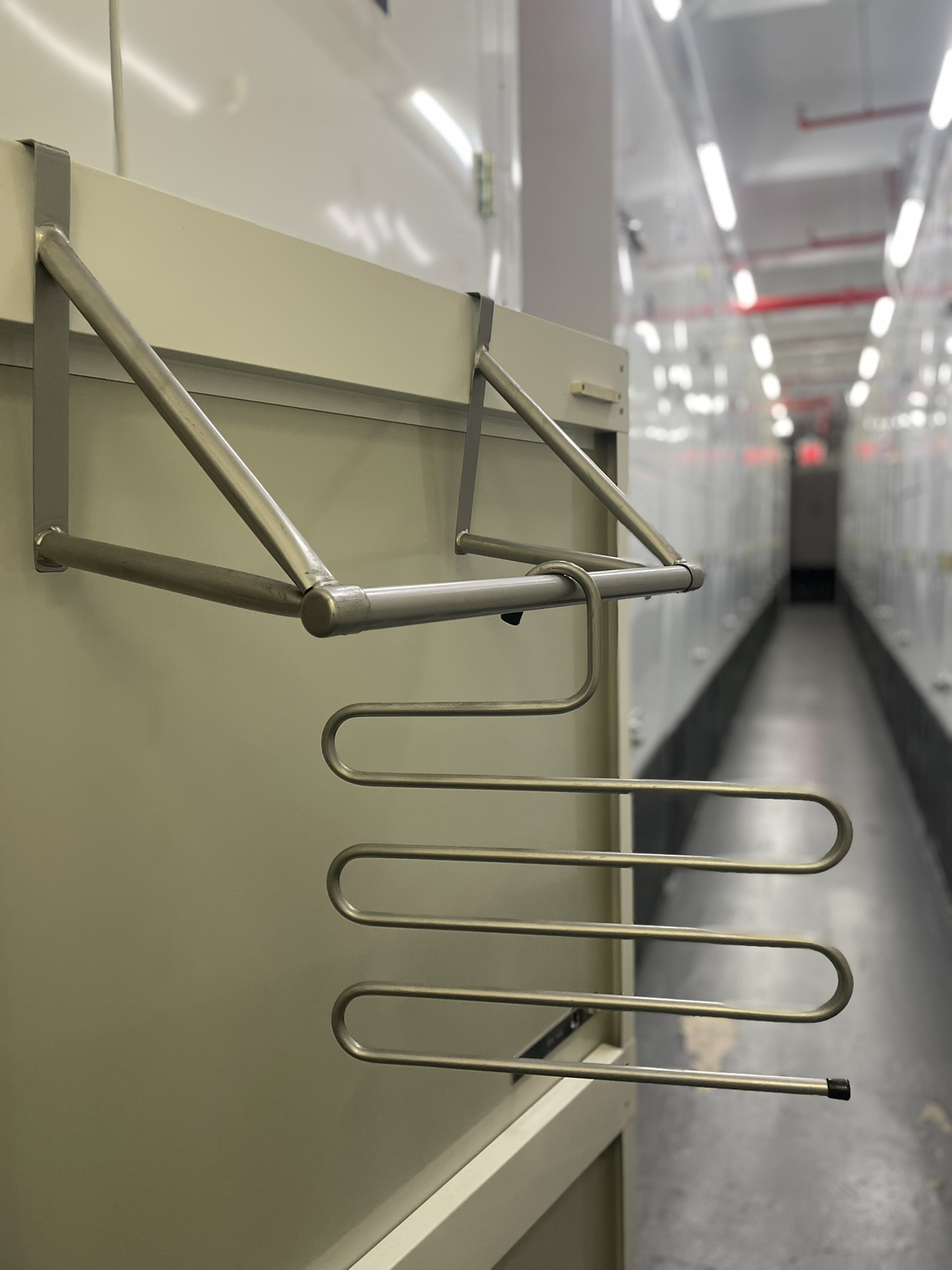 Over Door Closet Rod + IKEA metal multiple layer hanger - photo 3
