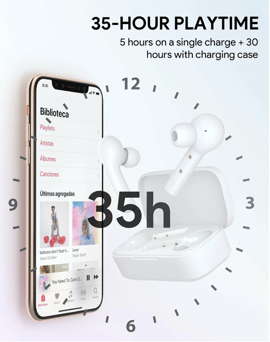 Move Compact True Wireless Earbuds 35 Hours Playtimes image indicator(3)