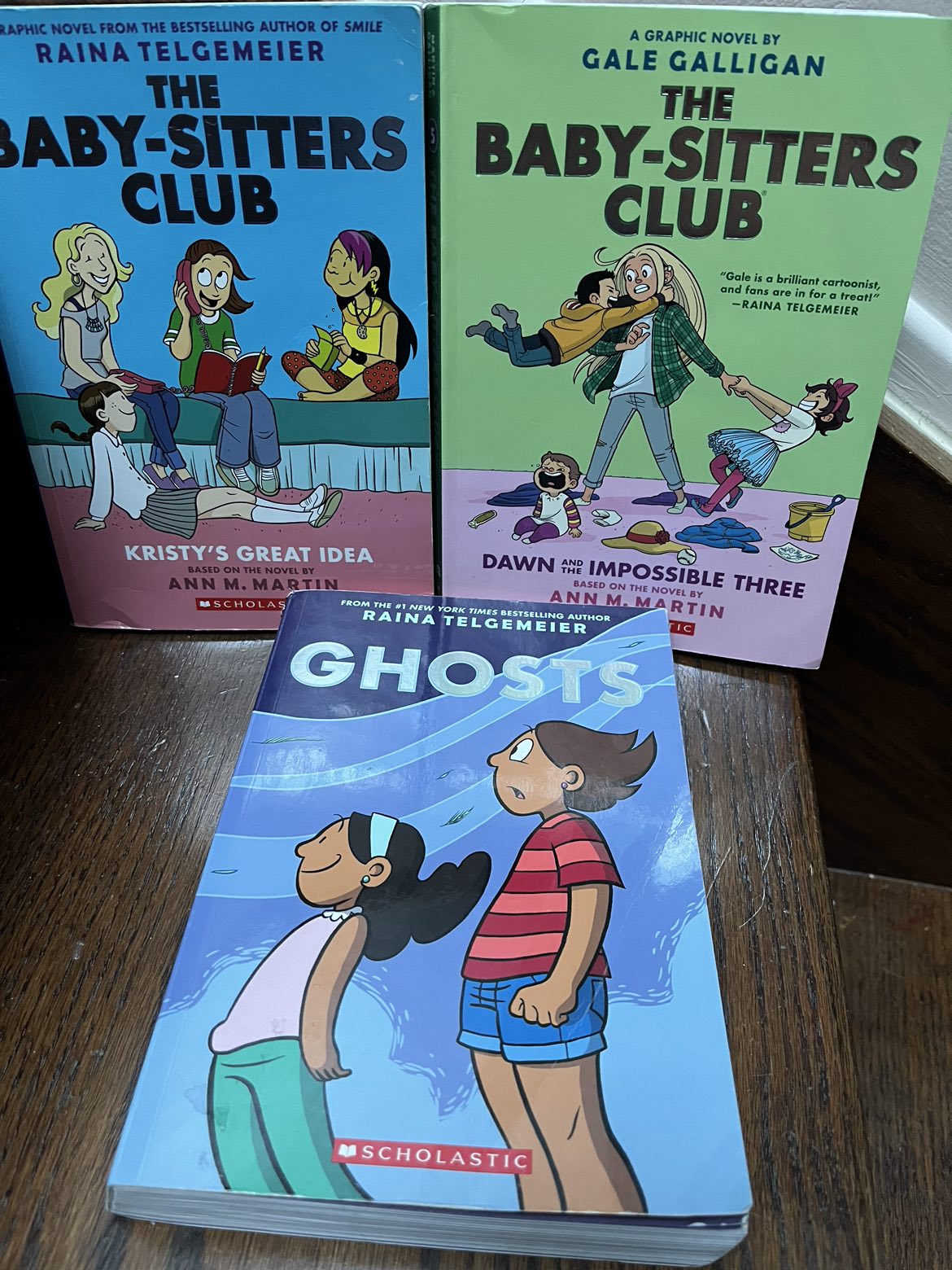 Babysitter Club Graphic novels + Ghost
