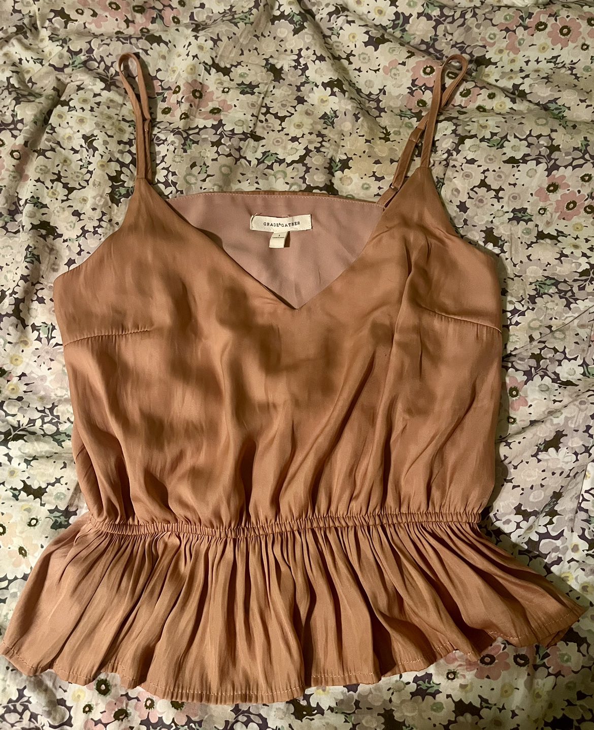 Satin Ruffle Tank - photo 3