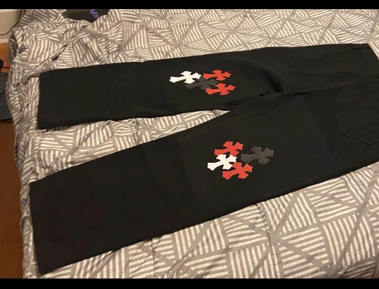 Chrome heart jeans for sale for $85 size 34 - photo 3