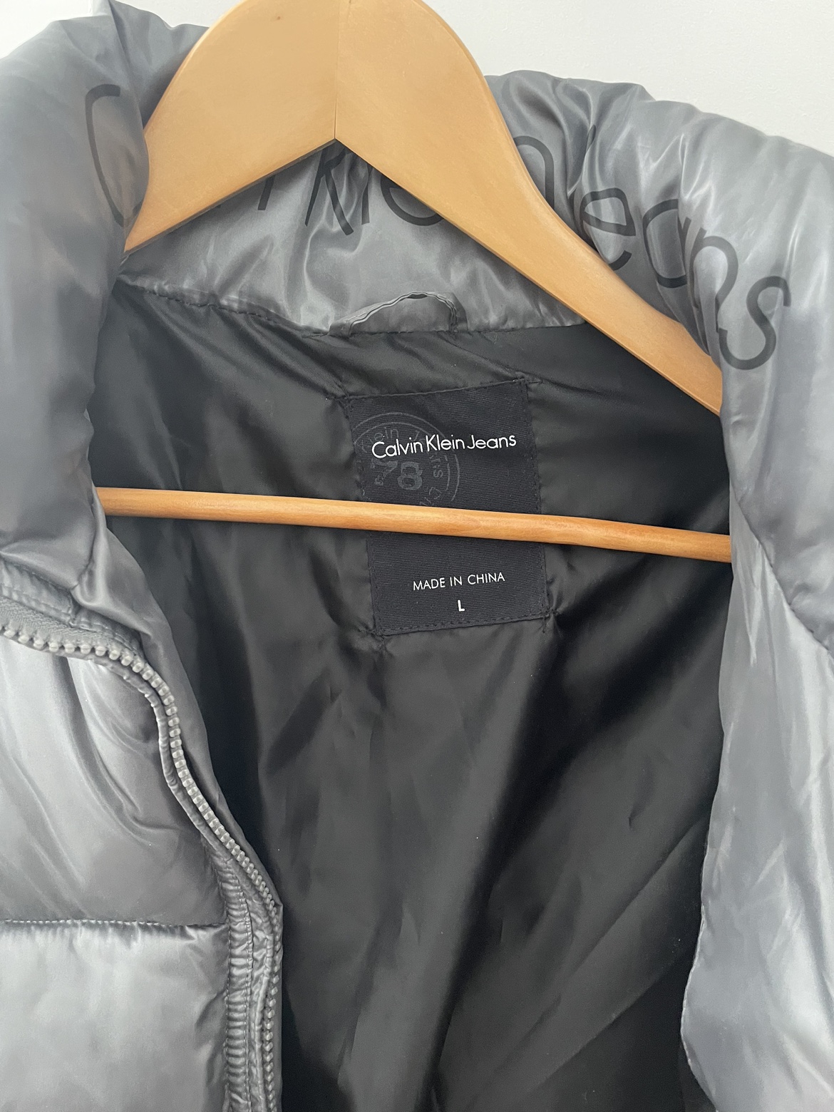 Calvin klien jeans jacket mens L - photo 3