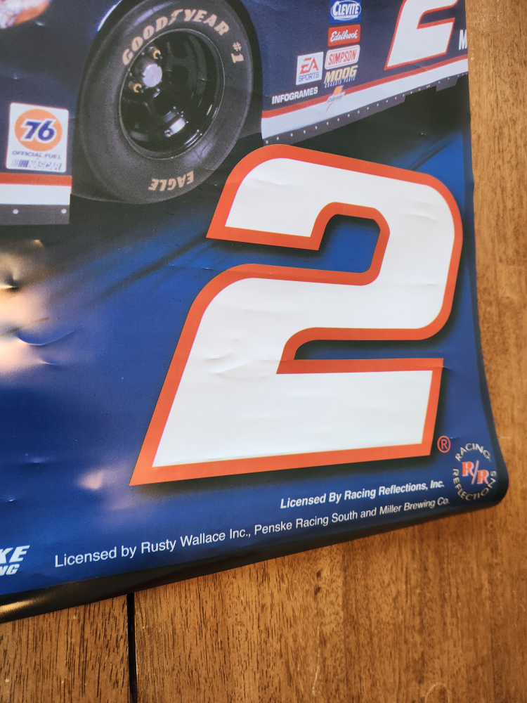 Rusty Wallace Large Nascar Poster image indicator(5)