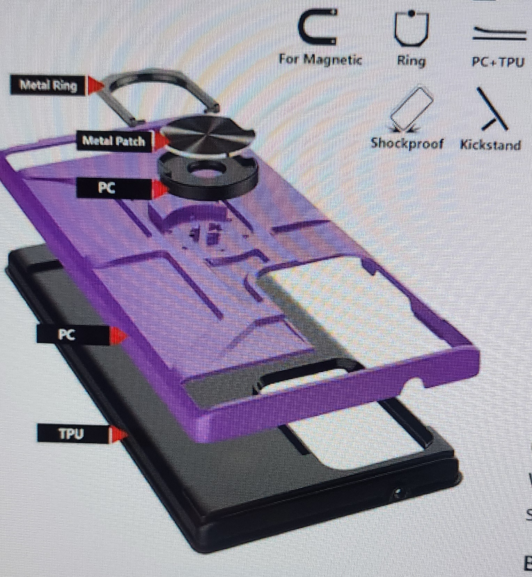 Samsung Galaxy Note 20 Ultra 5G Phone Case Kit image indicator(7)