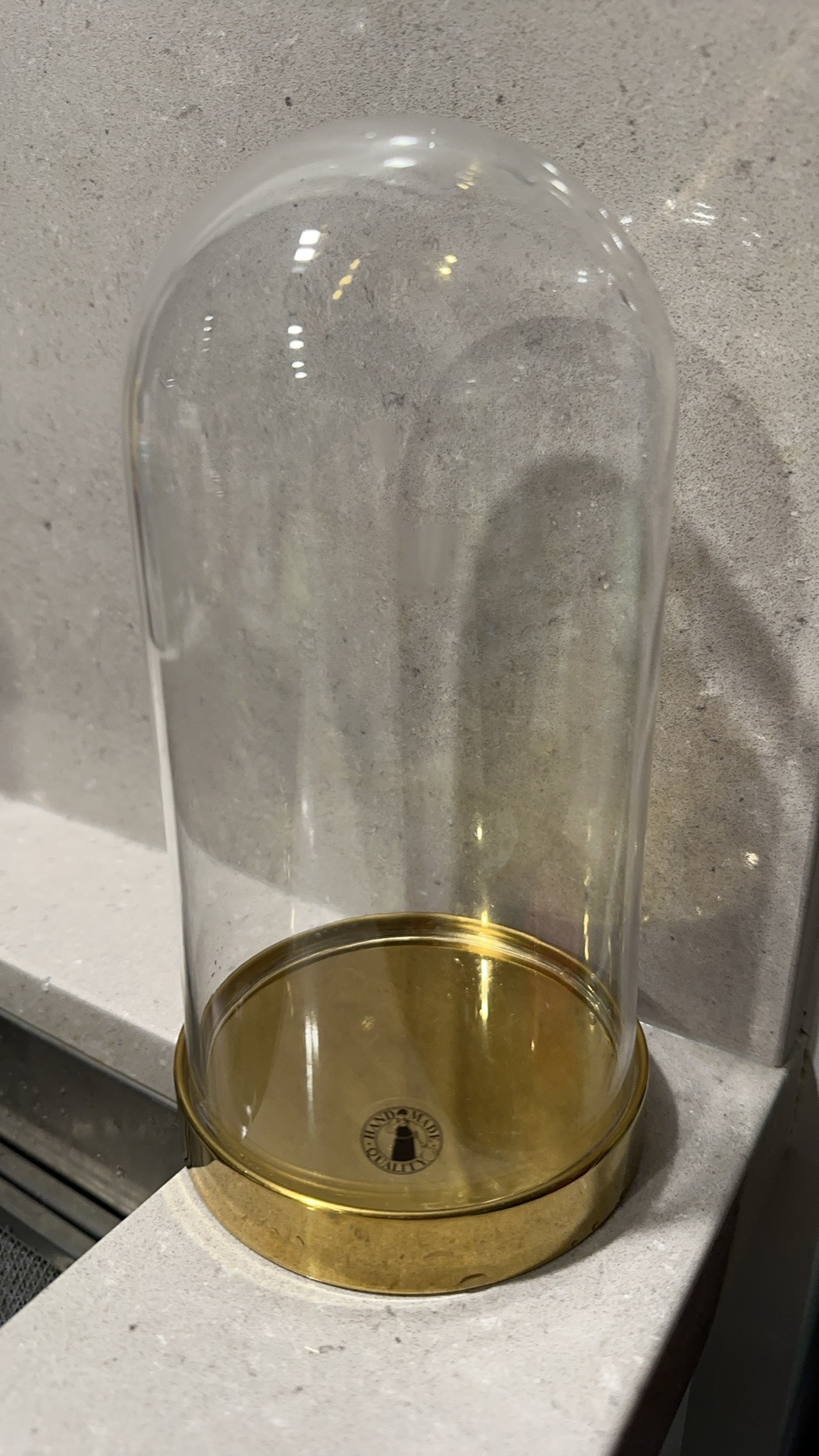 Ikea Glass dome with base