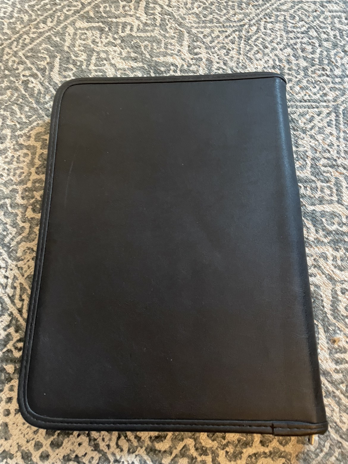 Free faux leather portfolio - great for resumes and interviews - photo 3