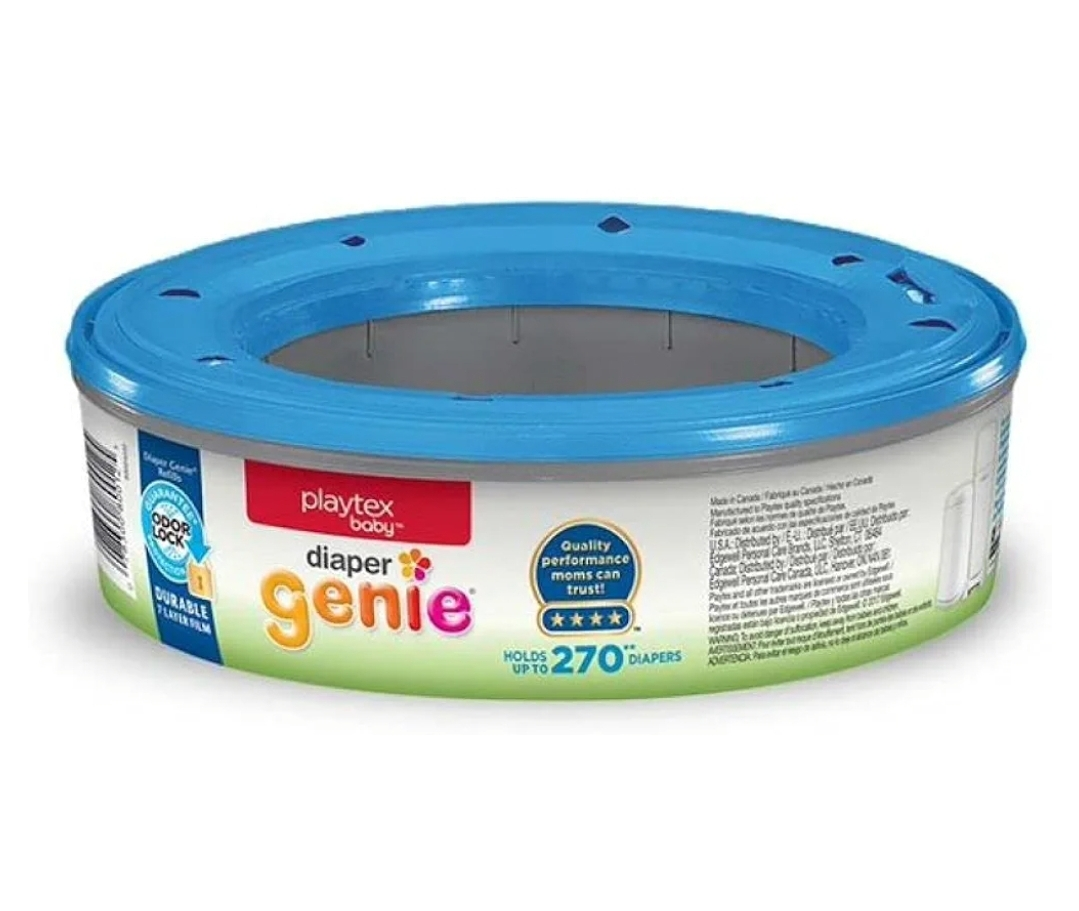 2 White Diaper Genie Diaper Pail - photo 4
