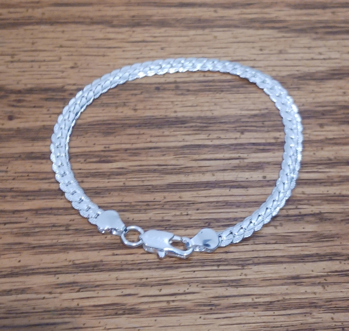 Sterling silver bracelet thumbnail