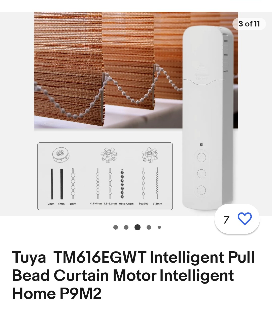 motorized automatic bead curtain device image indicator(3)