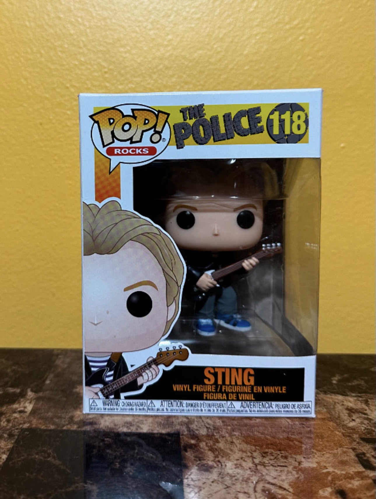 Funko pop, Sting from The Police