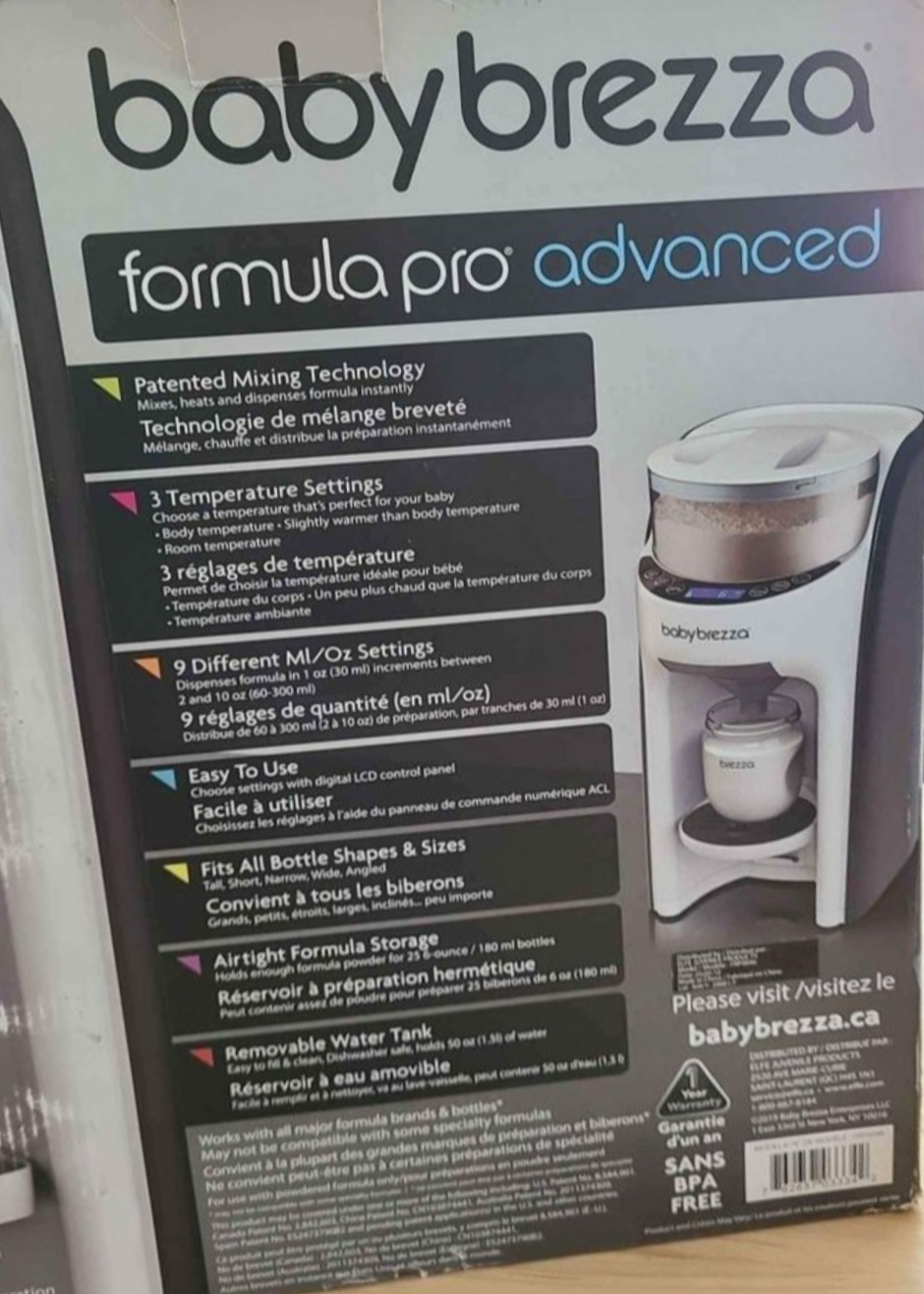 baby brezza pro advanced - photo 2