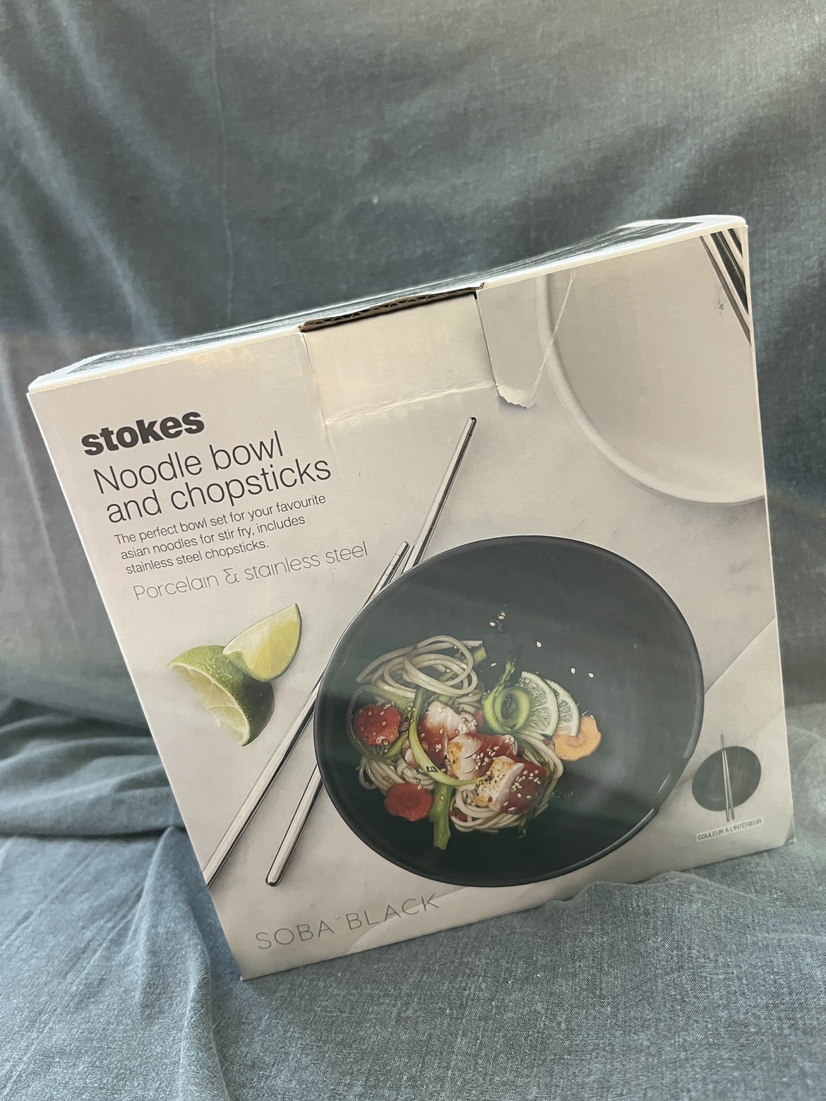 Ramen noodle bowl with chopsticks thumbnail