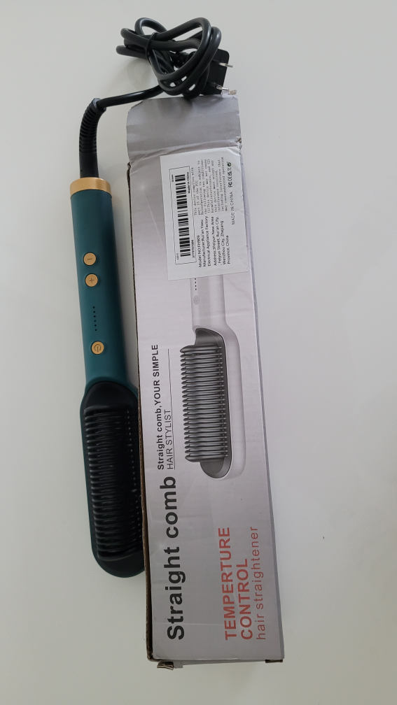 brush hair straightener