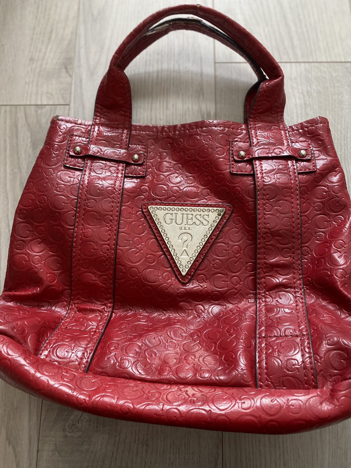 Red Guess Purse