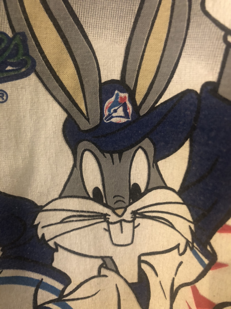 Toronto Blue Jays 1993 World Series ‘Looney Tunes’ T-Shirt - photo 3