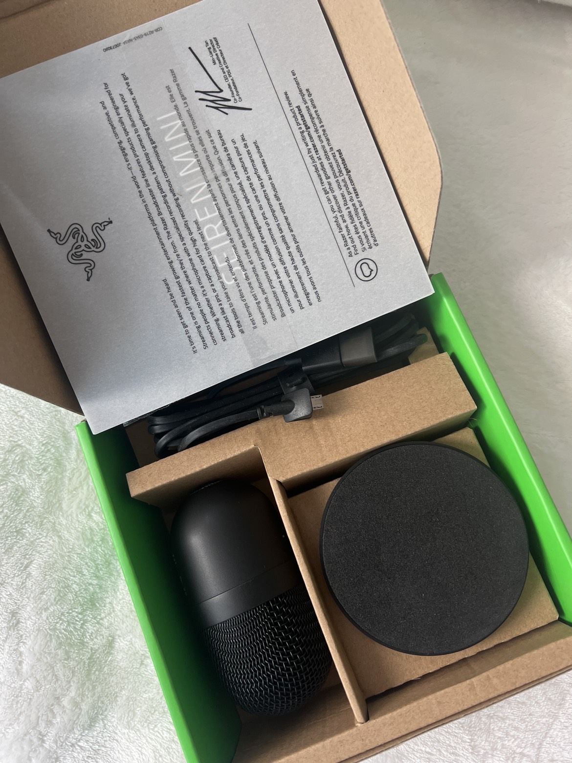Razer Seiren Mini compact microphone - photo 2