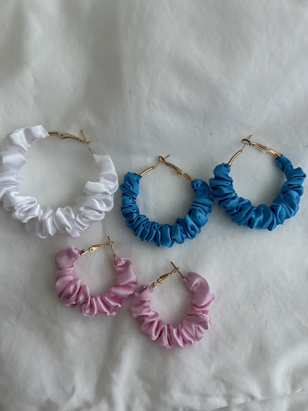 Scrunchie Hoop Earrings thumbnail