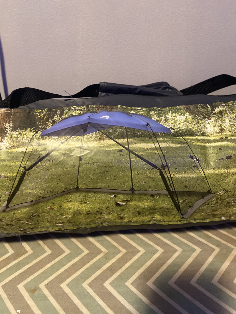 Screen house tent camping