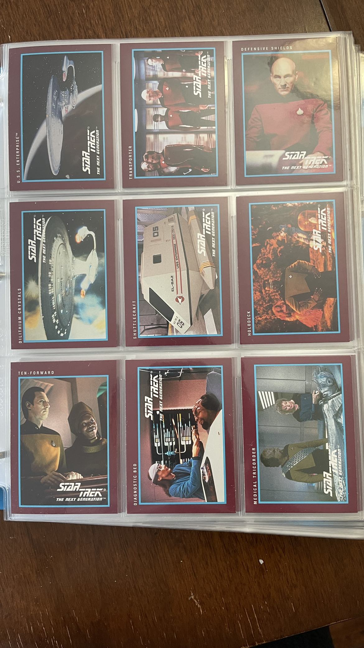 Star Trek NG (1st. Edition) Card set 1 - photo 2