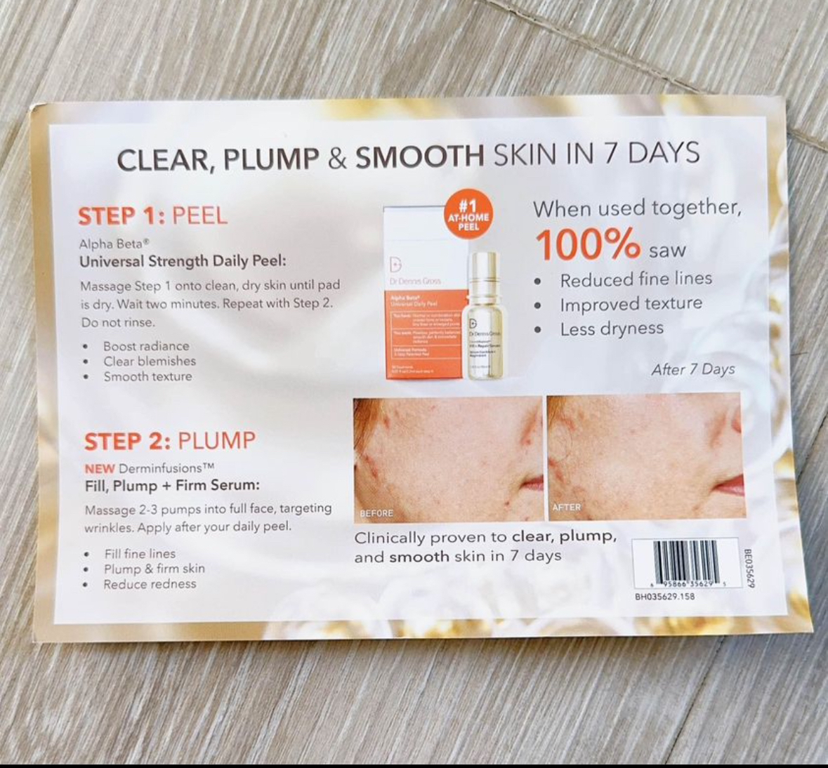 Dr Dennis Gross 7 day clear, plump & smooth treatment set - photo 3