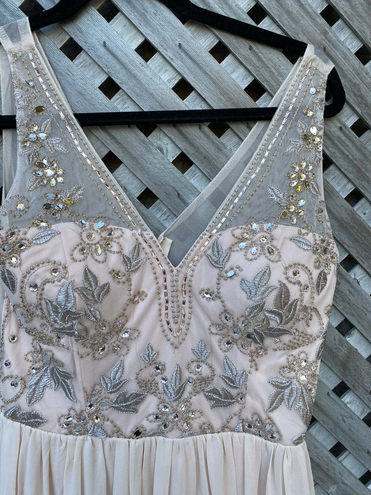 New w/Tags Blush full Length, Formal  Party Gown, size Large image indicator(2)