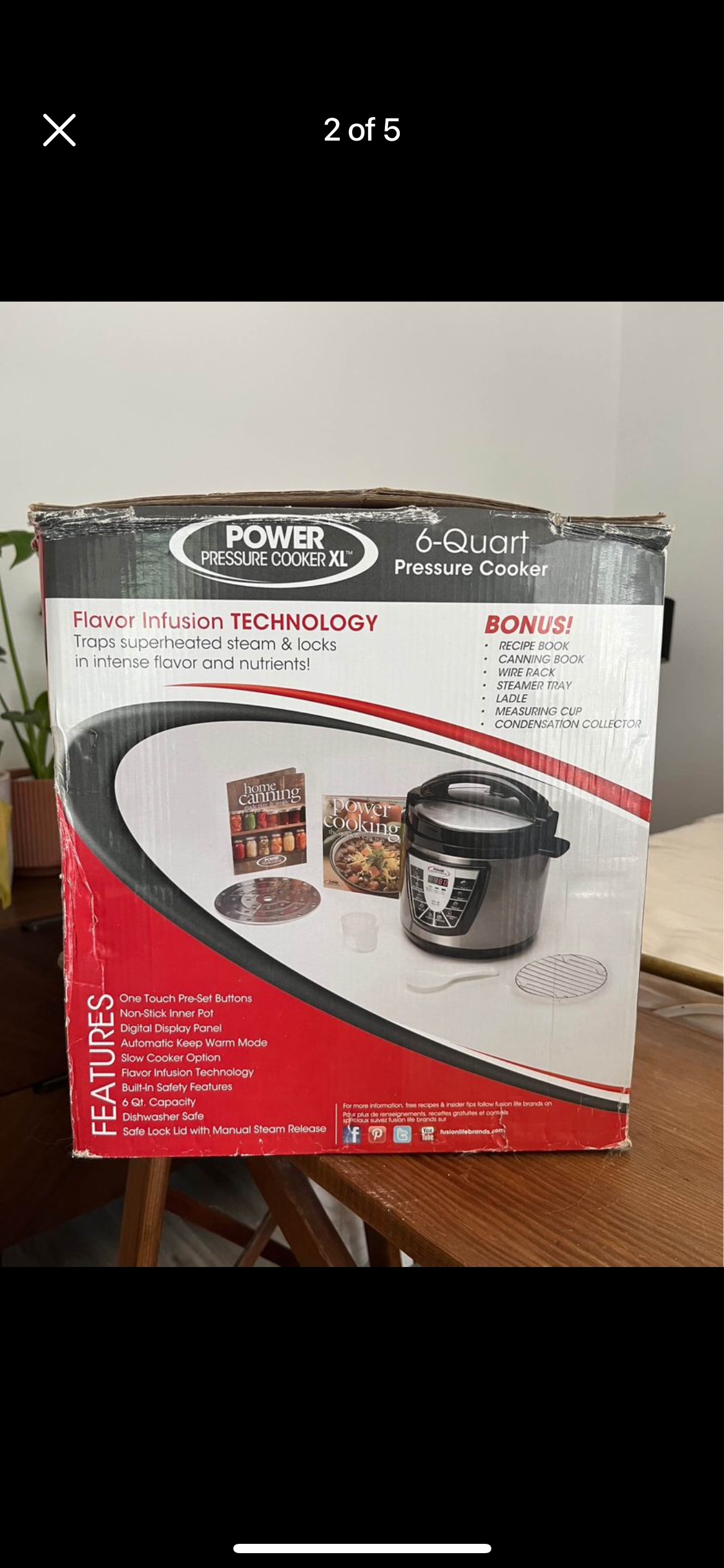 Power Pressure Cooker - photo 2