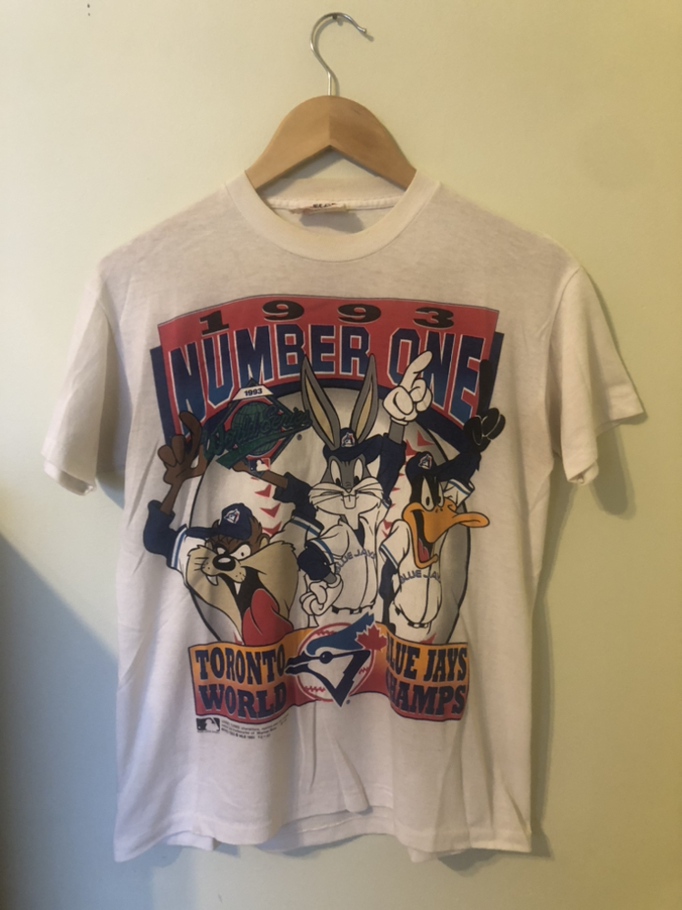 Toronto Blue Jays 1993 World Series ‘Looney Tunes’ T-Shirt