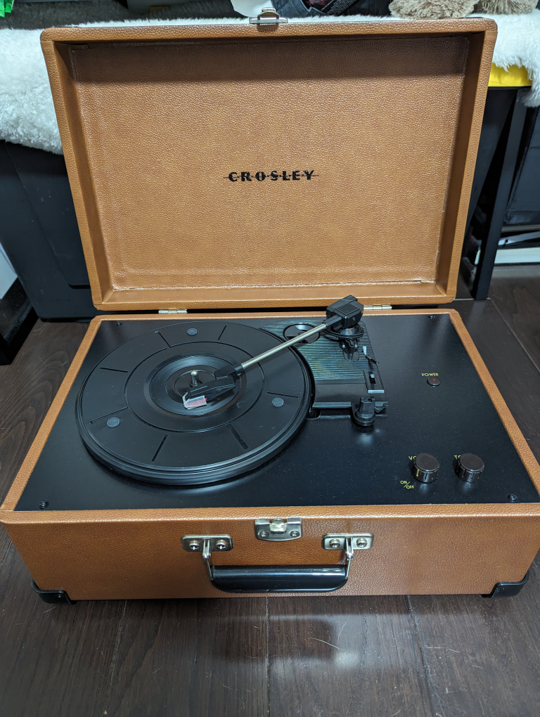 RARE Vintage 1950s Crosley Record Player w/ Built-in Speaker thumbnail