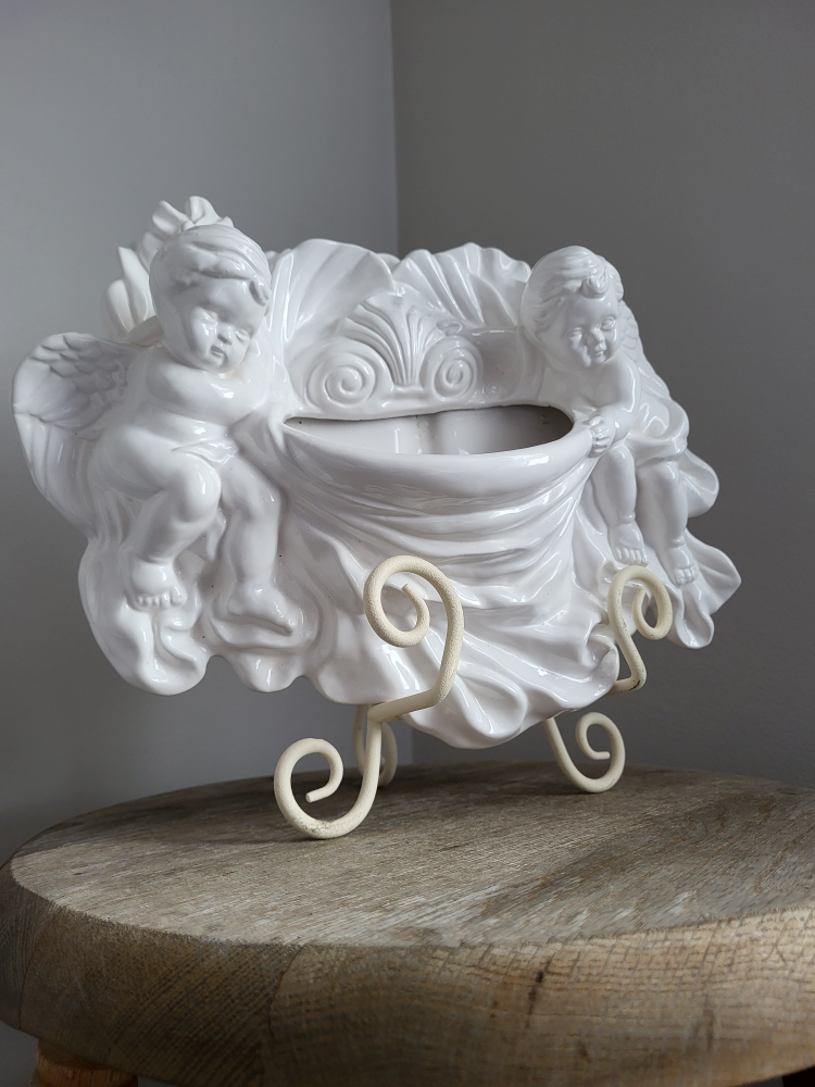 Ceramic Cherub Pocket Wall Art 🏈 image indicator(2)