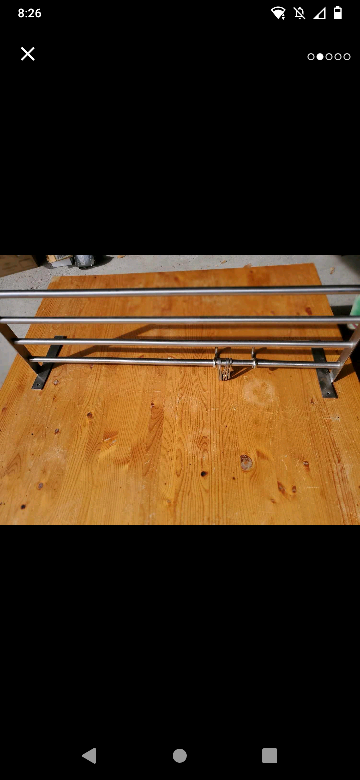 Metal towel rack 🥕 - photo 2