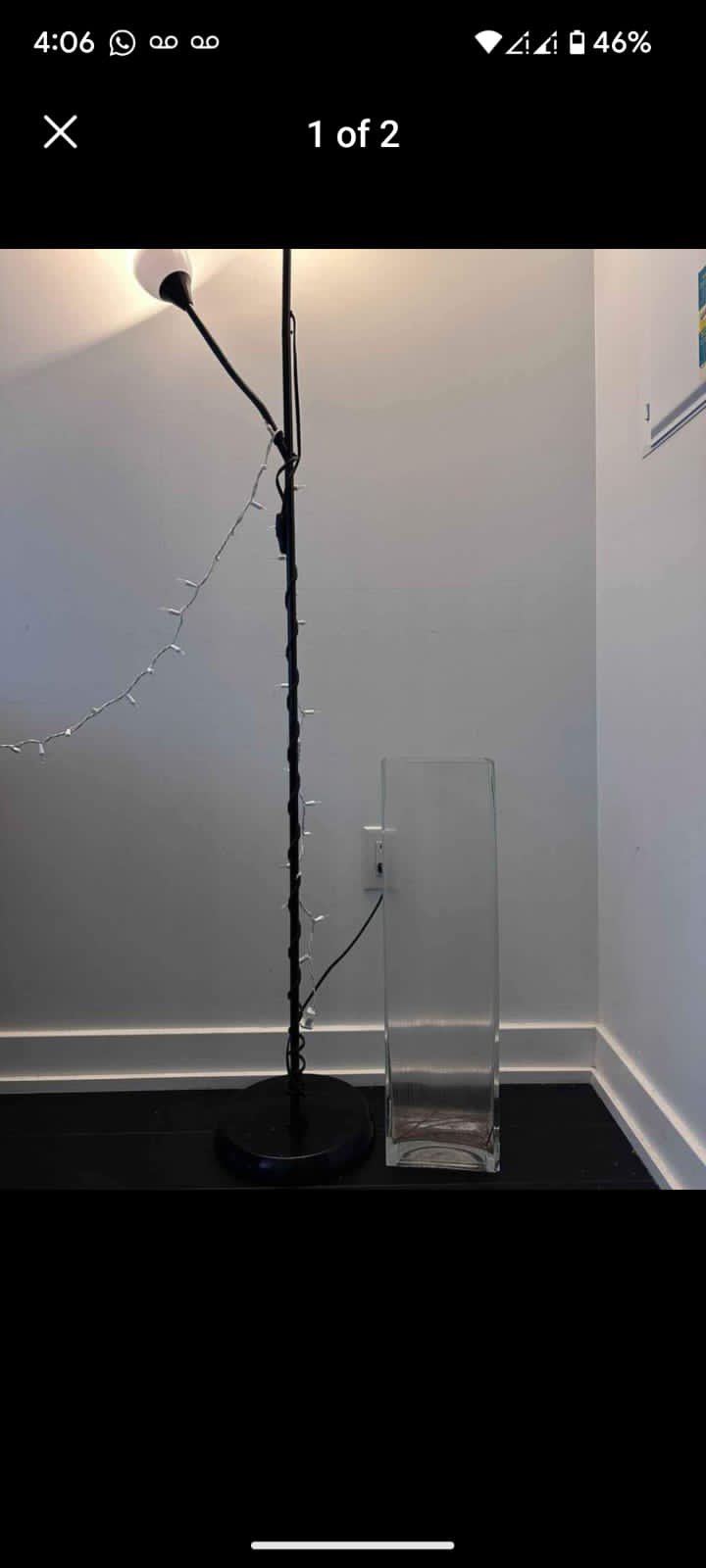 #freecycle Ikea glass vase